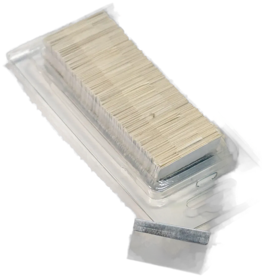 Glacier 1 Inch Scraper replacement blades, 100 pack