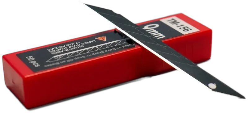 Glacier 30 Degree Black Steel graphics blades, 50 count