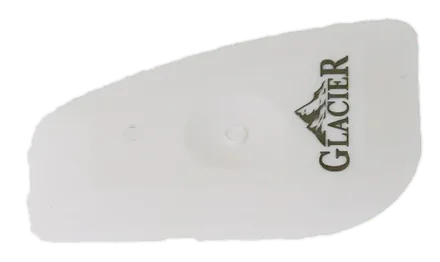 Glacier Lil Chizler, White — small contour tool for tight corners and trim