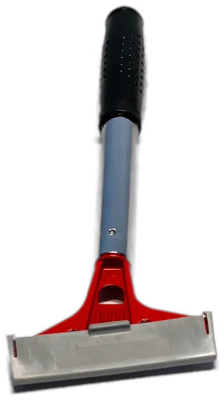 Glacier Long 4 Inch Scraper — full-length scraper for glass prep