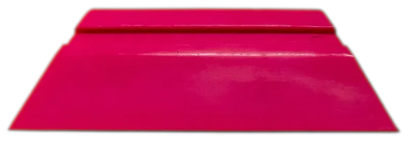 Glacier Turbo Squeegee, 6-inch — hard squeegee for tack-down on bigger panels