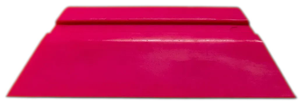 Glacier Turbo Squeegee, 6-inch — hard squeegee for tack-down on bigger panels